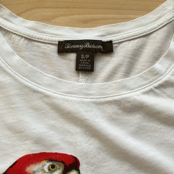 Tommy Bahama Parrot T-Shirt Size S/P - Picture 8 of 10